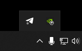 Трей задач в Windows 10